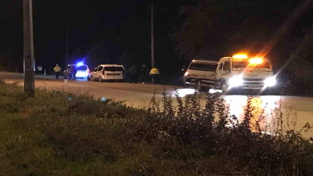 Ereğli&rsquo;de otomobil şarampole d&uuml;şt&uuml;: 1 yaralı
