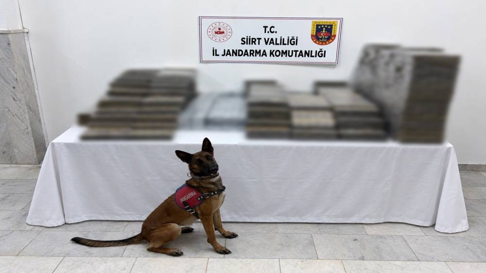 Siirt&rsquo;te k&ouml;m&uuml;r &ccedil;uvallarının arasına gizlenmiş 10 bin 250 paket ka&ccedil;ak sigara ele ge&ccedil;irildi
