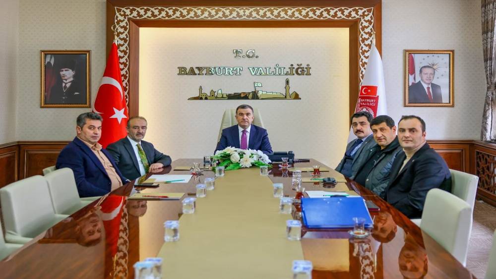 Bayburt&rsquo;ta sanayi yatırımları değerlendirildi
