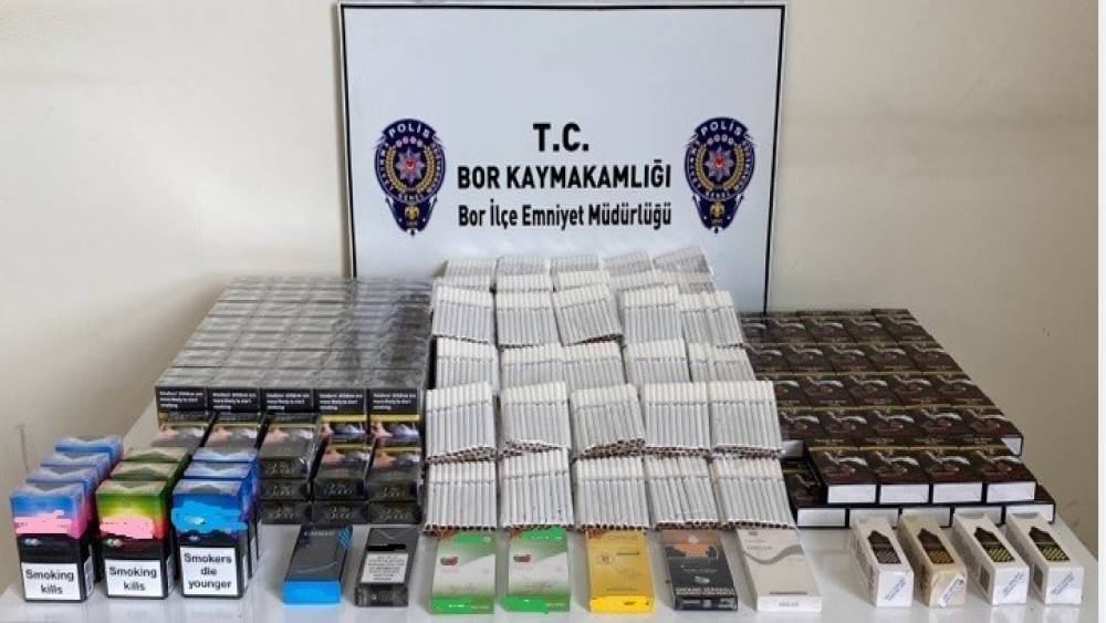 Niğde&rsquo;de ka&ccedil;ak t&uuml;t&uuml;n operasyonu: 1 g&ouml;zaltı
