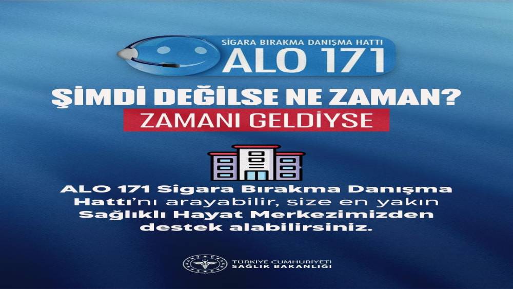 Bakan Memişoğlu: "ALO 171 Sigara Bırakma Danışma Hattımızda 2026&rsquo;nın ilk 4 ayında 143 bin 534 vatandaşımıza destek sunduk"
