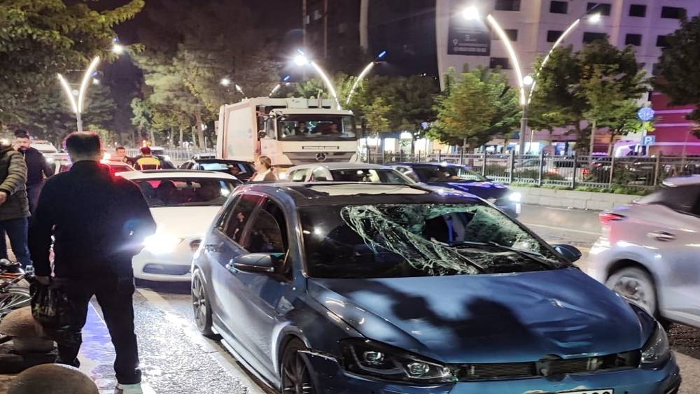 Batman&rsquo;da otomobil ile bisiklet &ccedil;arpıştı: 1 yaralı

