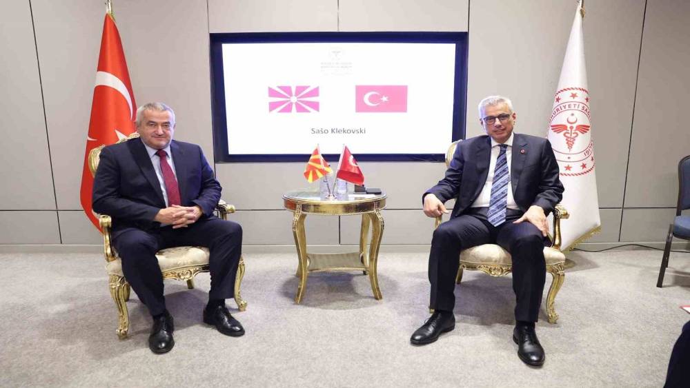 T&uuml;rkiye ile Kuzey Makedonya arasında Sağlık ve Tıp Bilimleri Alanında Mutabakat Zaptı imzalandı
