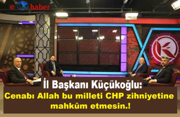 AK Parti Erzurum İl Başkanı Av. K&uuml;&ccedil;&uuml;koğlu: "CHP&rsquo;de başarıya nasıl g&ouml;lge d&uuml;ş&uuml;r&uuml;r&uuml;z zihniyeti var"