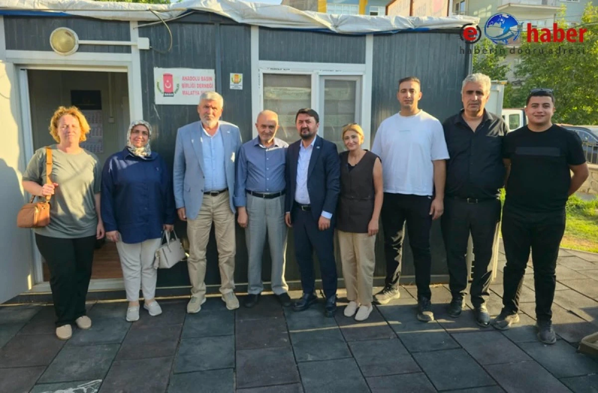 Anahtar Parti Heyetinden Anadolu Basın Birliği&rsquo;ne Ziyaret