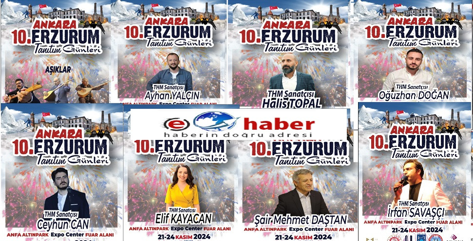 Ankara'da 10. Erzurum Tanıtım Günleri Başlıyor!