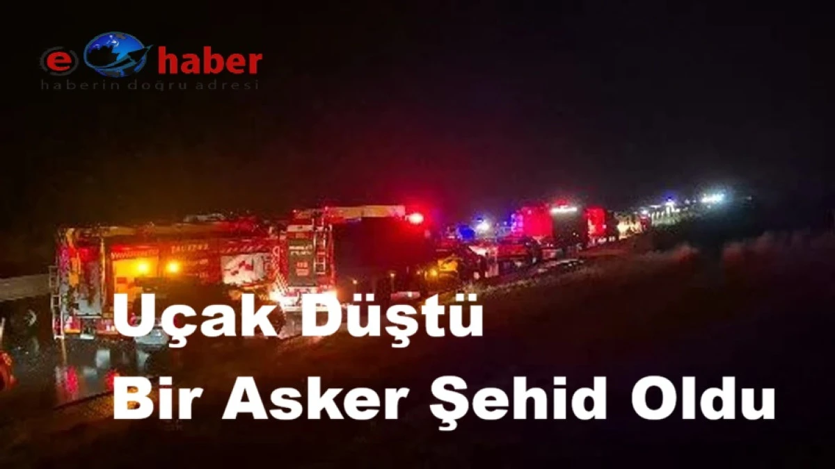 Balıkesir&rsquo;de F-16 U&ccedil;ağı D&uuml;şt&uuml;: Bir Asker Şehit Oldu