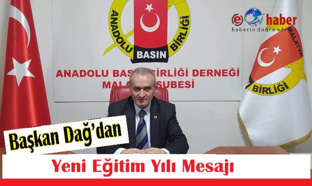 Başkan Dağ&rsquo;dan 2026-2027 Eğitim &Ouml;ğretim Yılı A&ccedil;ılış Mesajı