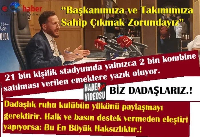 Başkan Dal: &ldquo;Erzurumspor&rsquo;u Enkazsız Geleceğe Taşıyoruz&rdquo;