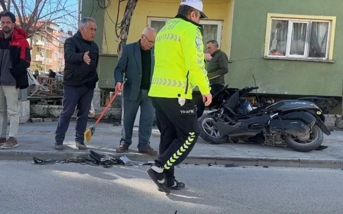 Burdur&rsquo;da kazada ağır yaralanan motosiklet s&uuml;r&uuml;c&uuml;s&uuml;nden acı haber