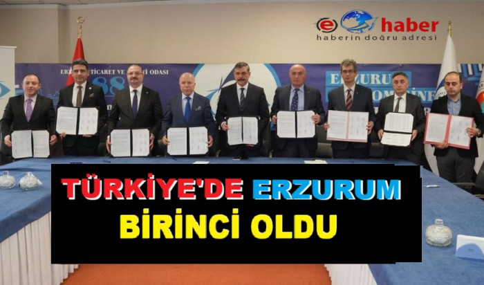 Erzurum Türkiye birincisi oldu