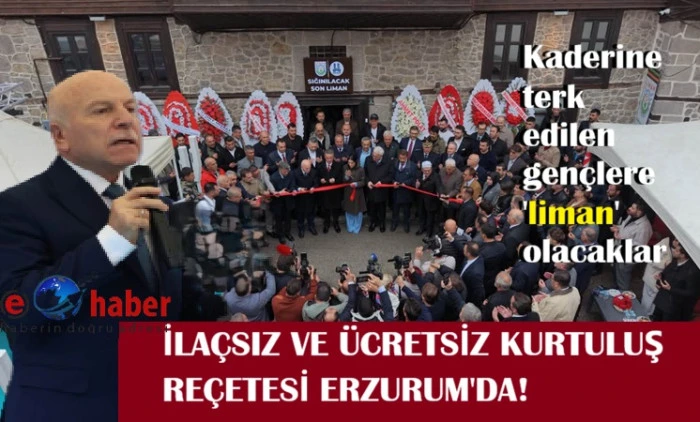 Erzurum&rsquo;da Bağımlılıkla M&uuml;cadelede Yeni D&ouml;nem: Hedef 70 Yataklı Dev Merkez!