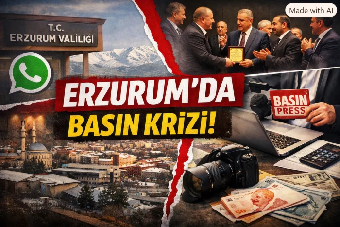 Erzurum&rsquo;da Basın Grubu Krizi: Şeffaflık Bekleniyor