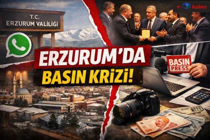 Erzurum&rsquo;da Basın Grubu Krizi: Şeffaflık Bekleniyor