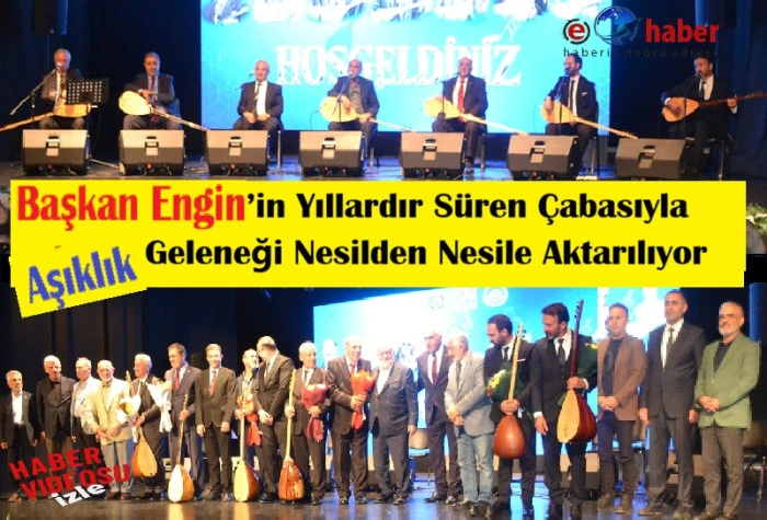 Erzurum&rsquo;da Sazın ve S&ouml;z&uuml;n B&uuml;y&uuml;s&uuml; &Acirc;ŞIKLIK Sahne Aldı