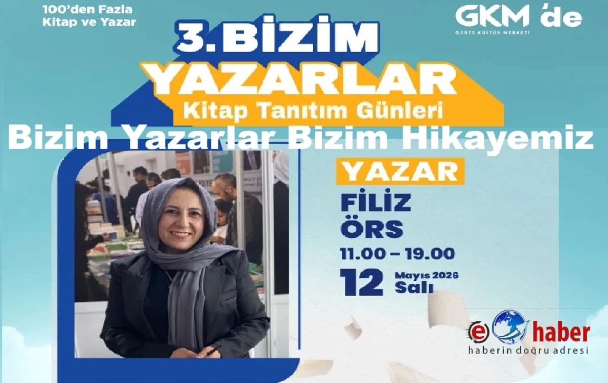 Gebze&rsquo;de 100&rsquo;den Fazla Kitap ve Yazar bir araya Geliyor