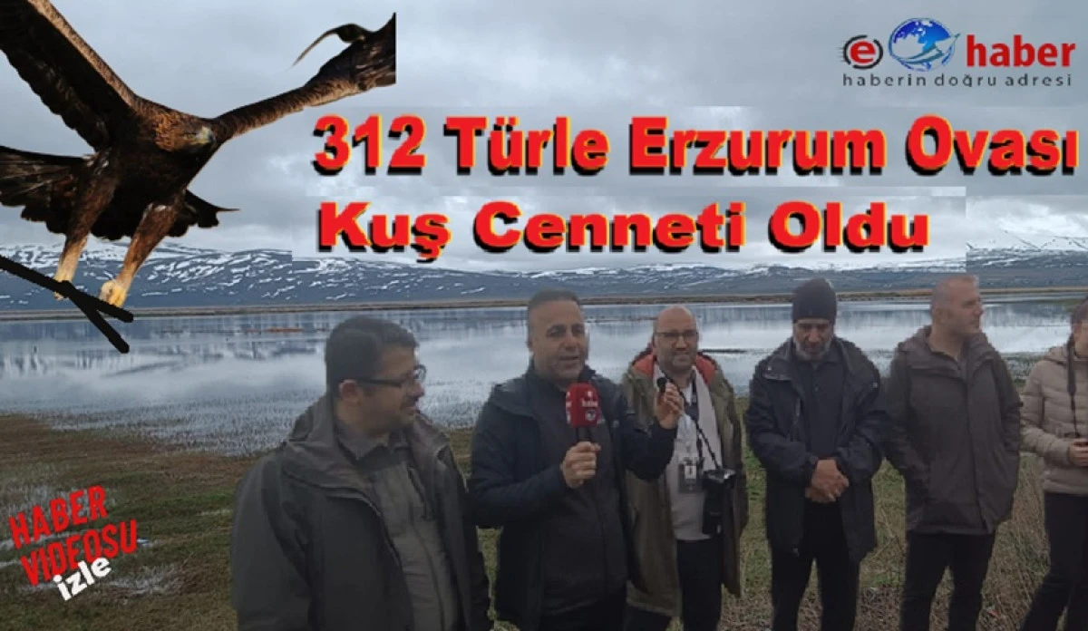 G&ouml;&ccedil;men Kuşlar Erzurum Semalarında Turizm Haftasına Kanat &Ccedil;ırptı