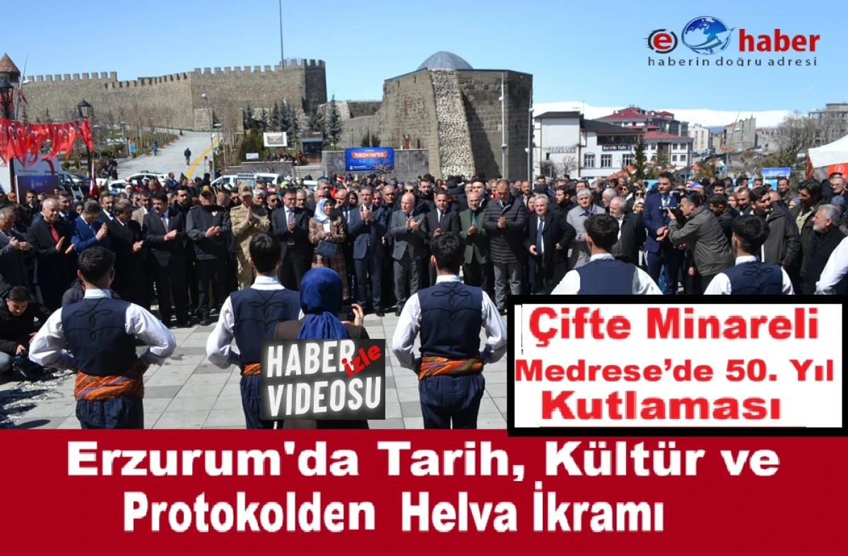 Kadim Kent Erzurum&rsquo;da Turizm Haftası Coşkusu Yaşandı