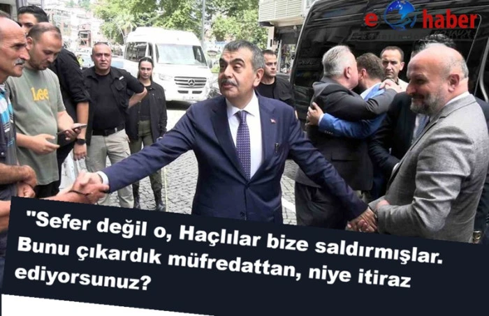 Milli Eğitim Bakanı Yusuf Tekin: "Ha&ccedil;lı Seferleri kavramını tarih m&uuml;fredatından &ccedil;ıkardım"