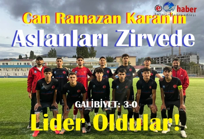 Ramazan Karan&rsquo;ın &ouml;ğrencileri Olimpik Adımlar&rsquo;ı 3-0 mağlup ederek liderlik koltuğuna oturdu.