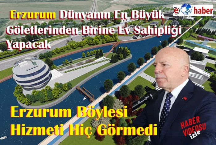 Başkan Sekmen&rsquo;le Erzurum&rsquo;a &Ccedil;ağ Atlatan Eser