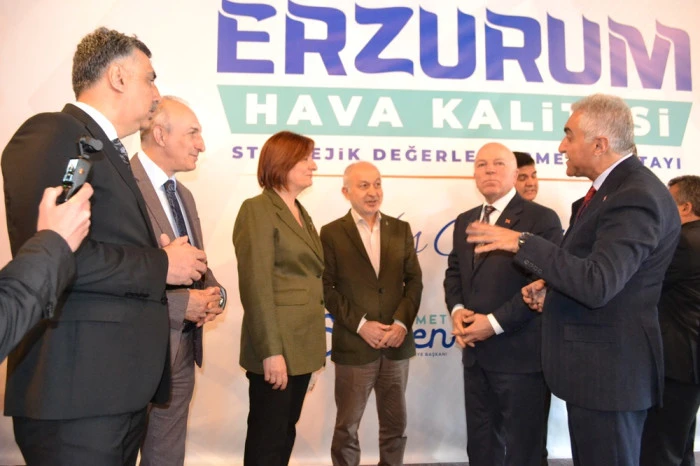 Hava Kalitesi Stratejik Değerlendirme &Ccedil;alıştayı Erzurum'da Ger&ccedil;ekleşti..